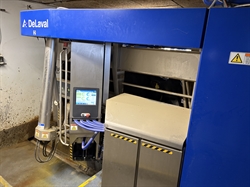 Komplette gebrauchte DeLaval-Roboteranlage, V300