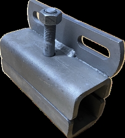 Halterung zum Anheben für 1½"-Fressgitter, passend für 12-mm-U-Bügel