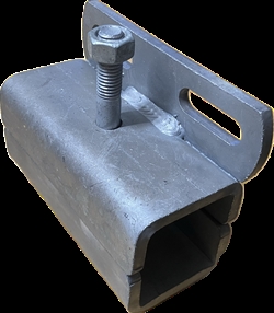 Halterung für 2"-Fressgitter, passend für 12-mm-U-Bügel