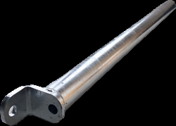 Endverlängerung für 2-Zoll-Rohr, Länge: 75 cm.