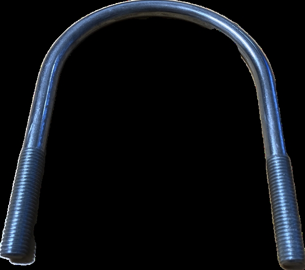 U-Bügel 4" 12 mm, galvanisch verzinkt, H: 167 mm.
