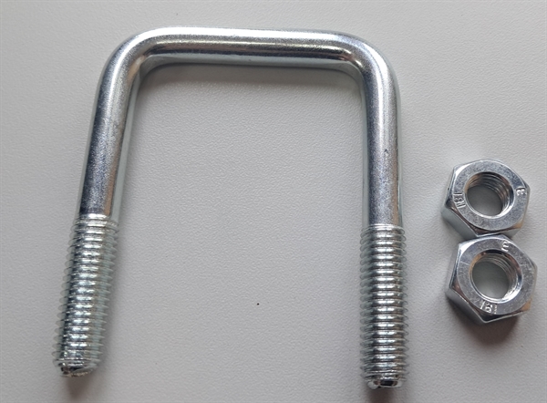 U-Bügel 50x50x10 mm, galvanisch verzinkt. H: 70 mm.