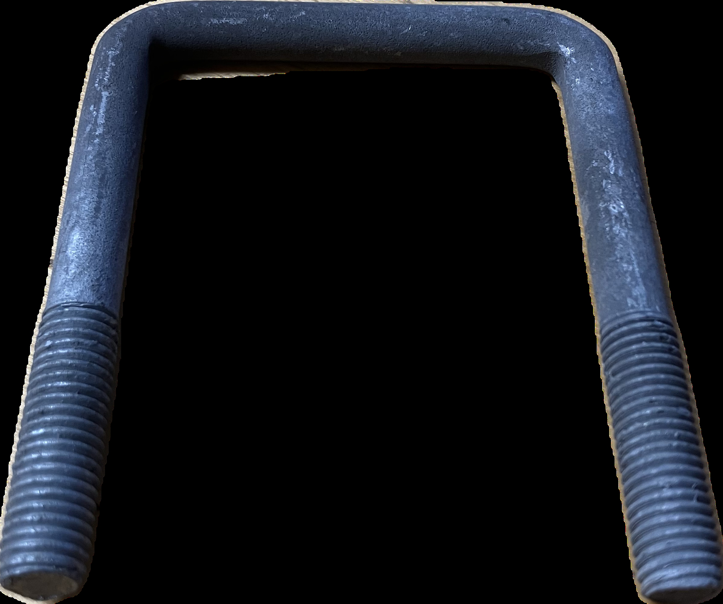 U-Bügel 60x60 mm, 10 mm, feuerverzinkt, H:80 mm.