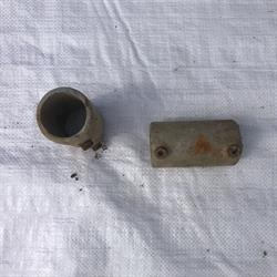 Gebrauchte Rohrsammler außen 1½