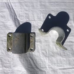 Gebrauchte 2 Rohrhalterung für 2 U-Bügel