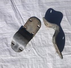 Gebrauchte 1½ Nackenrohrhalterung für 1½ bis 2 U-Bügel