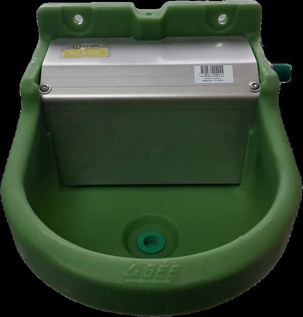 Polypropylen Trinkbecher für die Wand mit Schwimmer, 15 l. / min.