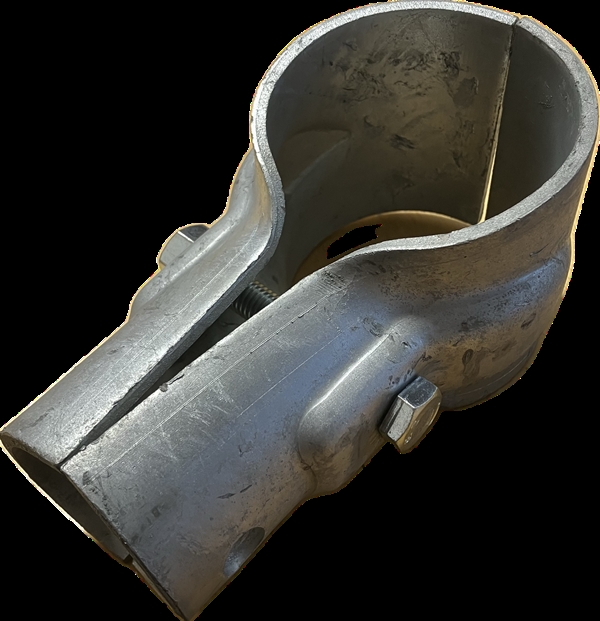 T-Schelle 3"x2" Bolzen 12x90 mm.