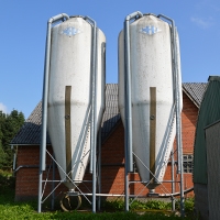 Glasfasersilos