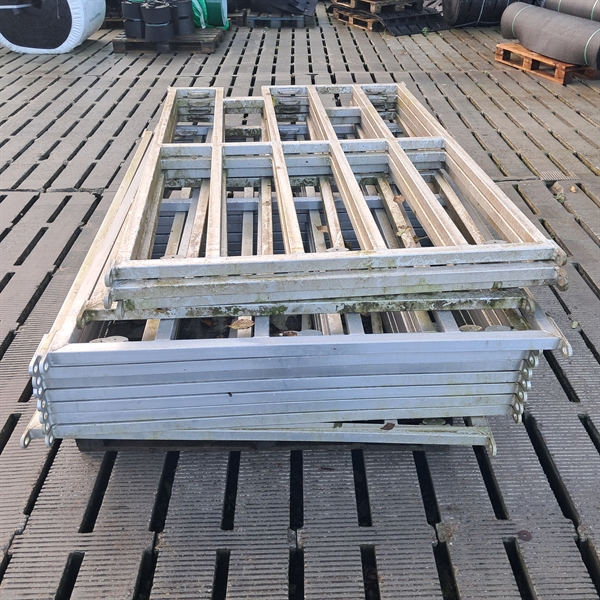 Leichte Fangpferchgitter aus Aluminium 