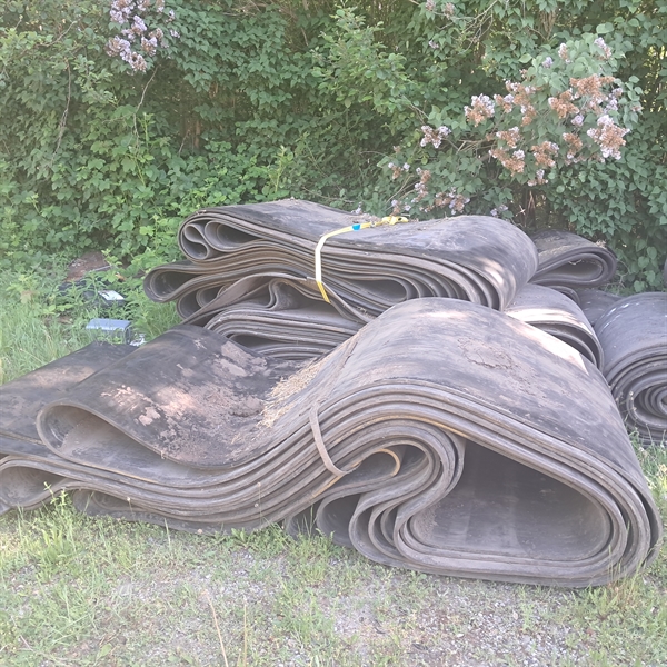 Gebrauchtes Förderband 20 mm, 700 m2