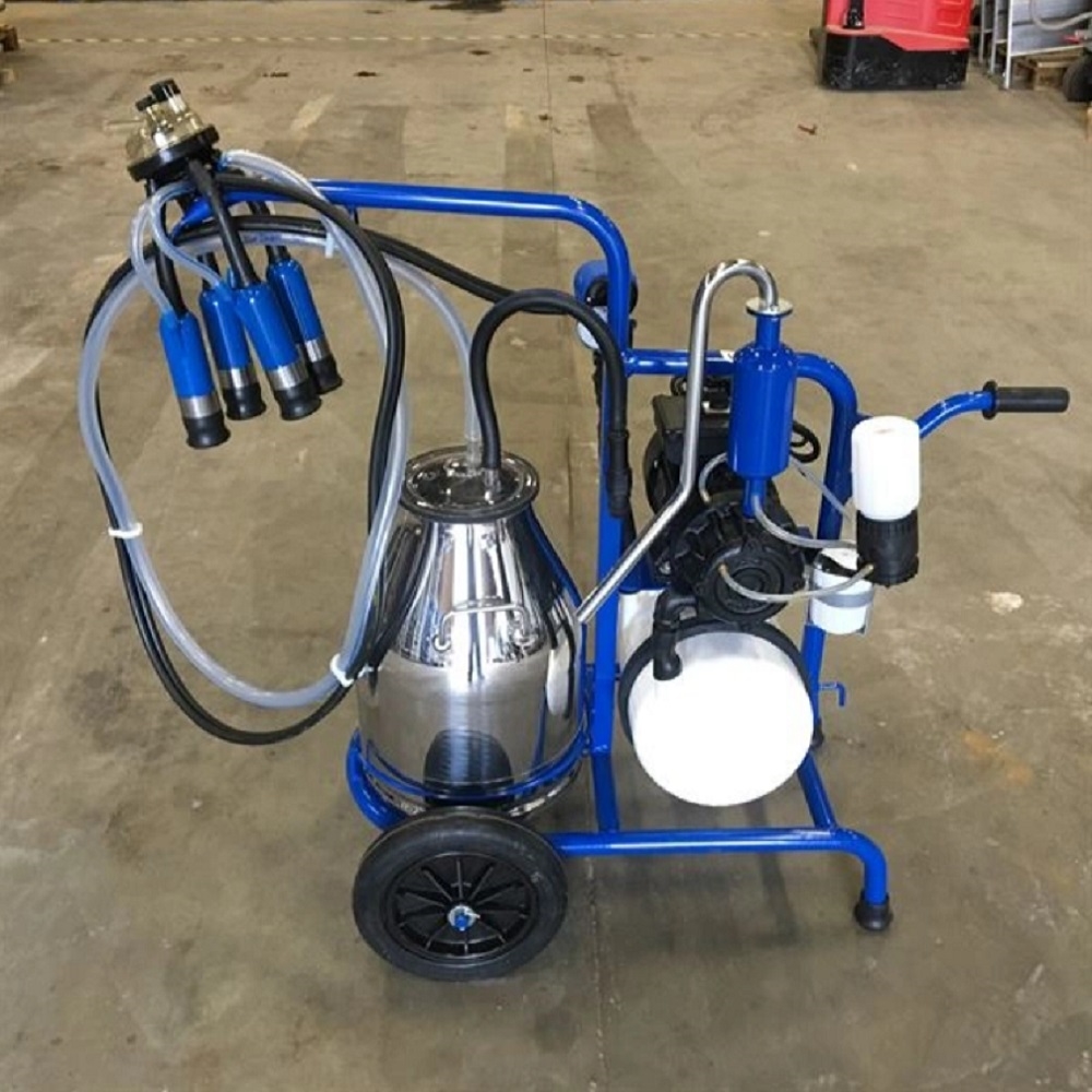 Neue mobile Melkmaschine